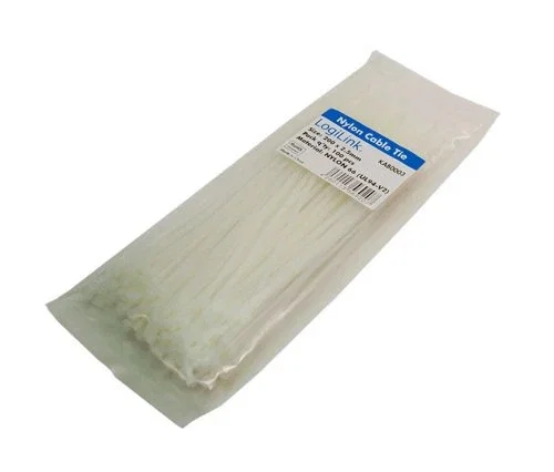 Logilink Set de Bridas Blancas 200 x 2,5 mm (100 unidades) Logilink Set de Bridas Blancas 200 x 2,5 mm (100 unidades)