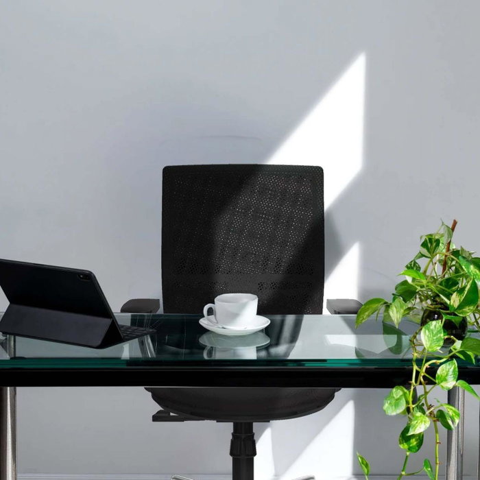 PIQUERAS Y CRESPO Silla de oficina Yunquera con mecanismo Sincro, Rosa y Negro PIQUERAS Y CRESPO Silla de oficina Yunquera con mecanismo Sincro, Rosa y Negro