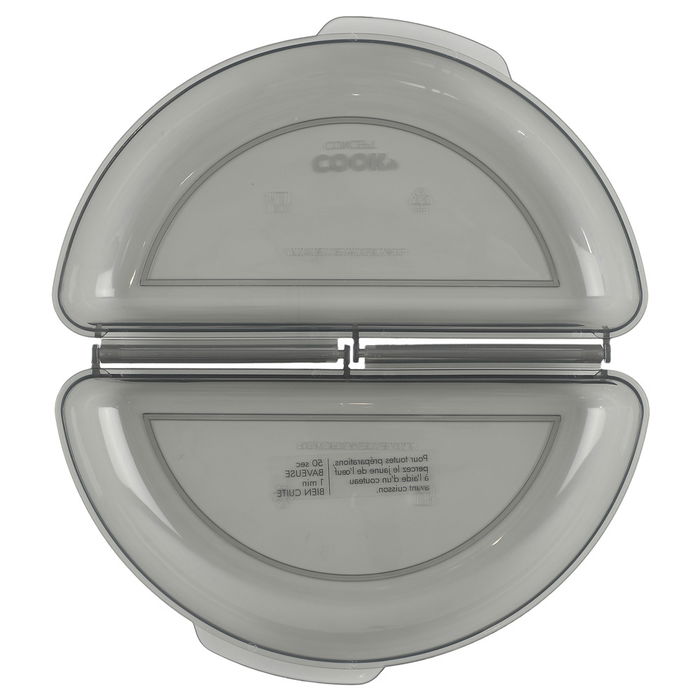 Cook Concept Tortillero para Microondas Plástico 21.5x12.5x4.5 cm