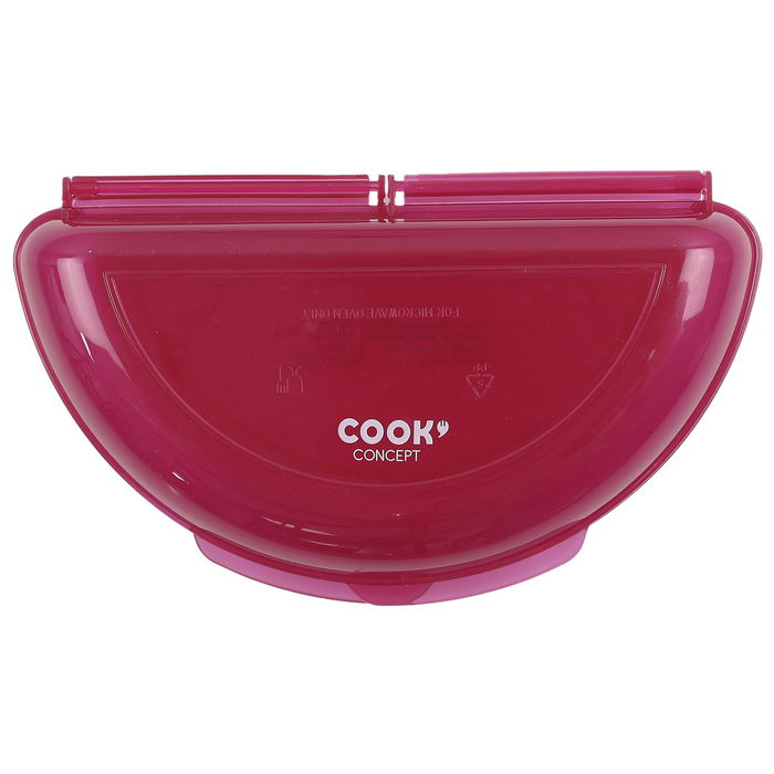Cook Concept Tortillero para Microondas Plástico 21.5x12.5x4.5 cm
