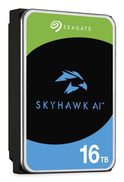 Seagate SkyHawk AI 16 TB 3.5" SATA III Video Optimizado para NVR y Analítica AI