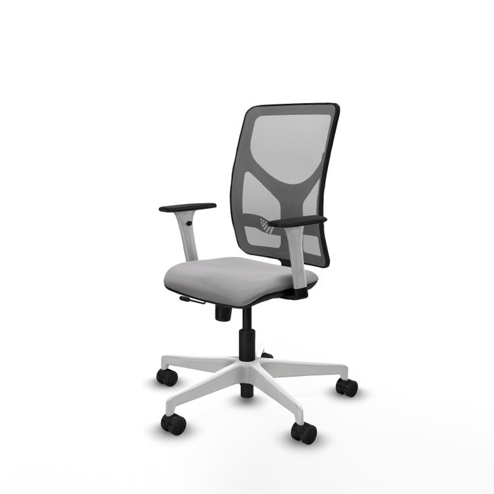 PIQUERAS Y CRESPO Silla de oficina Motilla con mecanismo Sincro/Traslack Gris