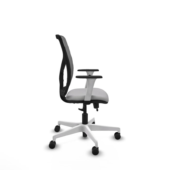PIQUERAS Y CRESPO Silla de oficina Motilla con mecanismo Sincro/Traslack Gris
