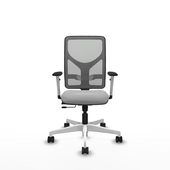 PIQUERAS Y CRESPO Silla de oficina Motilla con mecanismo Sincro/Traslack Gris