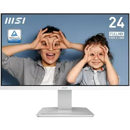 MSI Monitor PRO MP2412W 23.8" FHD 100Hz VA Panel 1ms Blanco - Monitor de PC