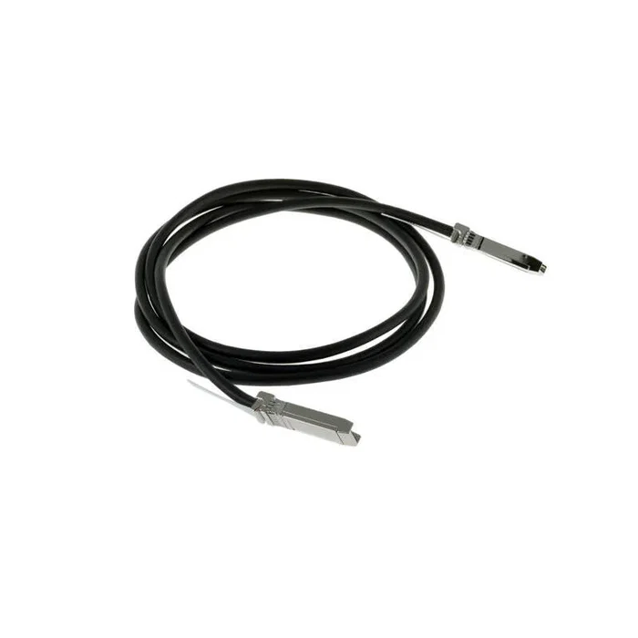 Allied Telesis AT-QSFP1CU Cable de Fibra Óptica e InfiniBand QSFP+ a QSFP+, 1 m, 40 Gbit/s, Negro y Plata