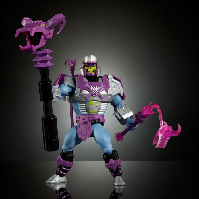 Masters of the Universe x Transformers Figura Megatron Armor Skeletor heo European Exclusive 14 cm