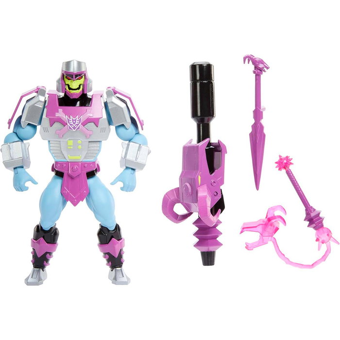 Mattel Masters of the Universe x Transformers Megatron Armor Skeletor Figura European Exclusive 14 cm Mattel Masters of the Universe x Transformers Megatron Armor Skeletor Figura European Exclusive 14 cm