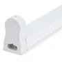 Luminaria Aluminio Eco 1 x Tubo LED T8 60Cm Conexión Un Extremo