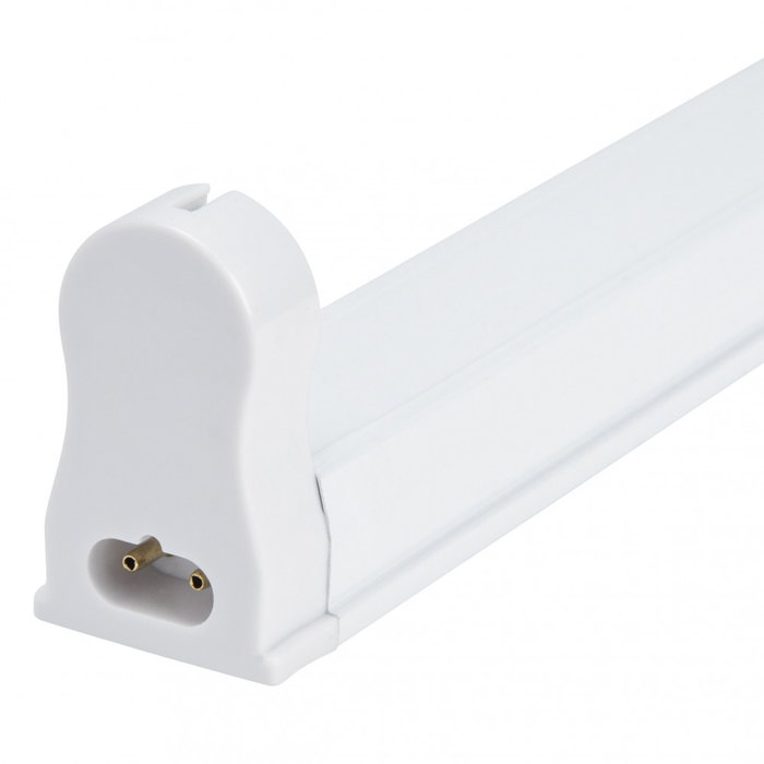 Regleta Aluminio ECO 1x Tubo LED T8 60cm Conexión Un Extremo