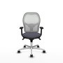 PIQUERAS Y CRESPO Silla de oficina Jorquera Gris y Blanca