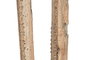 DKD Home Decor Escultura de Madera Tallada Pieza Única 15x10x129 cm