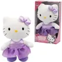 Gptoys Peluche Hello Kitty HKT121 Vestido de Satén Morado 30 cm A Partir de 3 Años