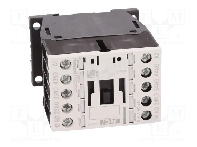 EATON ELECTRIC Contactor DILA-40 4-polar 4A 230VAC