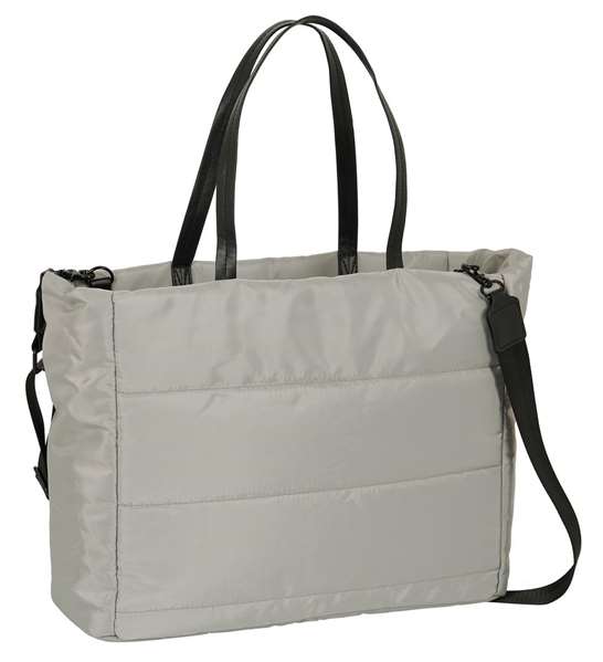 Bolso Minnie Mouse Teen Sand Acolchado Gris 40 x 31 x 17 cm
