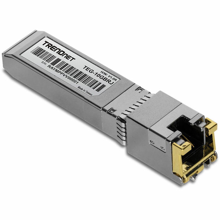 Módulo Fibra SFP MultiModo Trendnet TEG-10GBRJ Módulo Fibra SFP MultiModo Trendnet TEG-10GBRJ