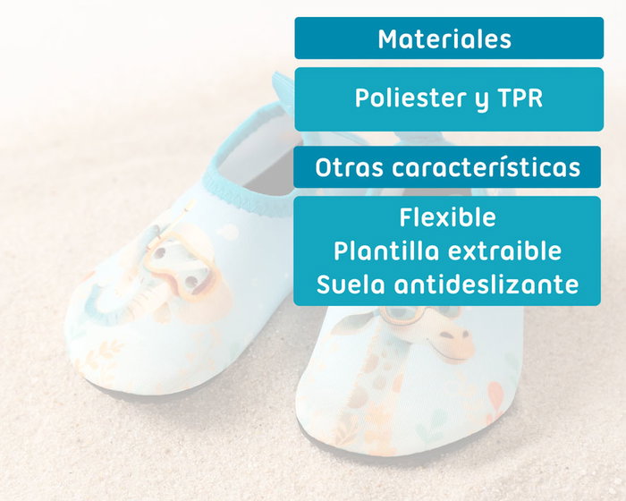Kiokids Escarpines De Bebé Antideslizantes Para Playa Y Piscina Azul Ocean Dreams Talla Eur 23 Kiokids Escarpines De Bebé Antideslizantes Para Playa Y Piscina Azul Ocean Dreams Talla Eur 23