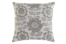 DKD Home Decor Cojín de Algodón Bordado Multicolor 45x15x45 cm