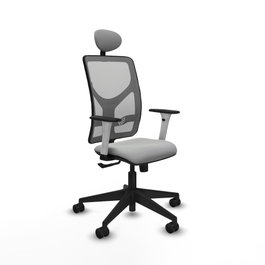 PIQUERAS Y CRESPO Silla de oficina Motilla Gris