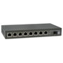 LevelOne Switch PoE+ GEP-0925 No Administrado 8 Puertos 2.5G Ethernet PoE 120W, 1 Ranura 10G SFP+, Negro