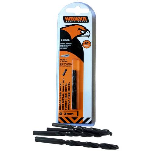 Haukka Broca HSS 2mm 2 unidades Haukka Broca HSS 2mm 2 unidades