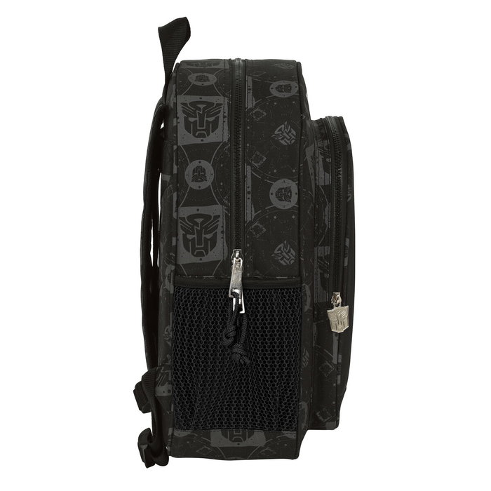 Mochila Escolar Transformers 32 x 38 x 12 cm Negro Mochila Escolar Transformers 32 x 38 x 12 cm Negro