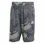 Pantalón Corto Deportivo Adidas Camo Gris