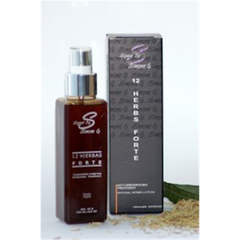 Simone Tratamiento Antigrasa 12 Hierbas Forte 125ml Loción Vegetal Eliminación Seborrea y Caspa Grasa