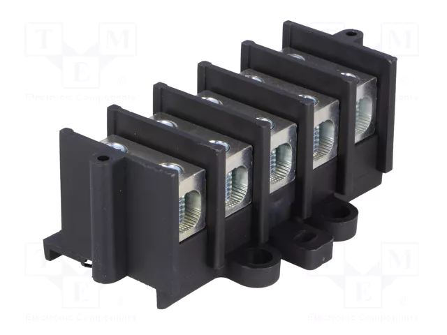 PAWBOL Bloque de bornas 150A 35mm2 Negro