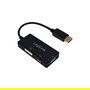 Logilink CV0109 Adaptador DisplayPort 1.2 a DVI/HDMI/VGA 4K Negro Macho a Hembra 0.15m