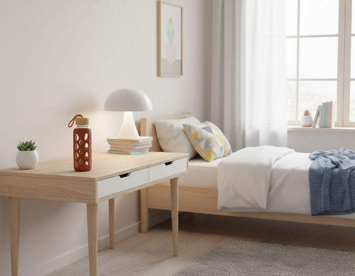 Bewinner Botella de Agua de Vidrio y Silicona 400 ml con Dimensiones 6x6x20 cm (24 Unidades)