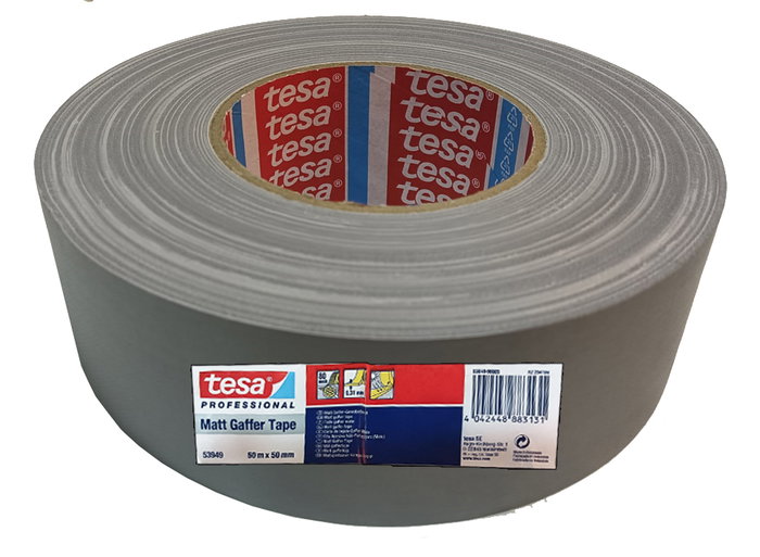 Tesa Gaffer Tape Silver 50m x 50mm 53949