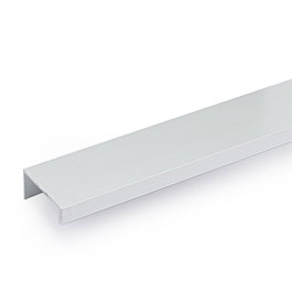 HERRAJES ALK Perfil Tirador Aluminio PETIAL 3M Tirador Embutido para Muebles Cocina Baño Armarios Plata Mate Negro Blanco 3 Metros