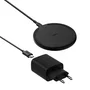 Belkin BoostCharge Pad 15W con Adaptador USB-C Negro