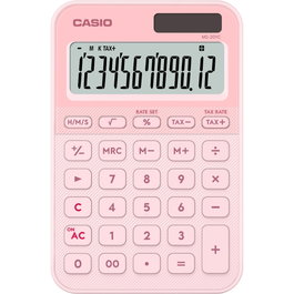 Casio MS-20YC-LP Calculadora de Oficina de Sobremesa 12 Dígitos Rosa claro