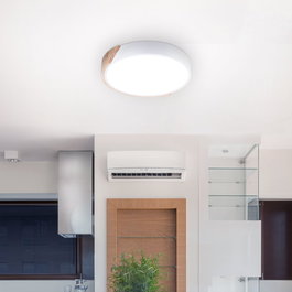 Veronica Pack 2 Plafones LED 18W Redondos Bicolor CCT Regulables