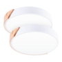 Veronica Pack 2 Plafones LED 18W Redondos Bicolor CCT Regulables