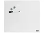 Nobo Pizarra de Vidrio Magnética Blanca 300x300 mm con Rotulador e Imanes