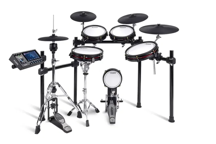 Alesis Strata Club Pad de Batería de Malla 12" y Plato ARC 360 16" Expansión Batería Electrónica