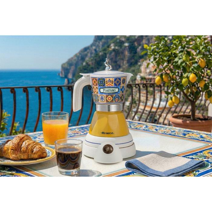 Ariete Moka Aroma Cafetera Eléctrica Blanca de 2 o 4 Tazas Ariete Moka Aroma Cafetera Eléctrica Blanca de 2 o 4 Tazas