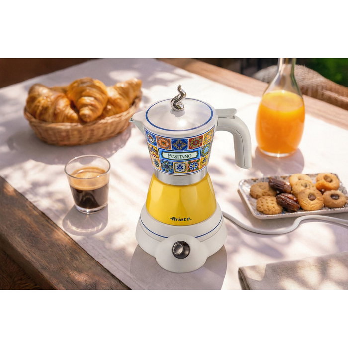 Ariete Moka Aroma Cafetera Eléctrica Blanca de 2 o 4 Tazas Ariete Moka Aroma Cafetera Eléctrica Blanca de 2 o 4 Tazas