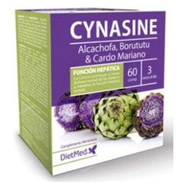 DIETMED Cynasine 60 Comp. Complemento alimenticio para el metabolismo y la función hepática