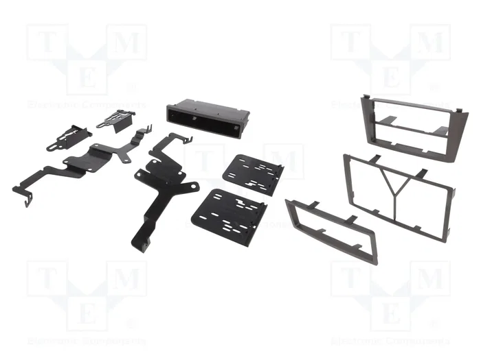 METRA Bastidor de montaje de radio para Infiniti I30/I35 2000-2004, 1 DIN/2 DIN, Gris METRA Bastidor de montaje de radio para Infiniti I30/I35 2000-2004, 1 DIN/2 DIN, Gris