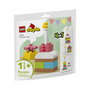 LEGO 30712 DUPLO Feiertorte, Juego de Construcción Tarta de Celebración para Niños de 1.5 a 99 Años, 9 Piezas Multicolor de Plástico