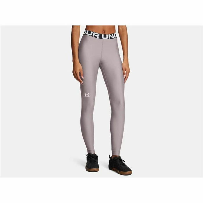 Mallas Deportivas de Mujer Under Armour Hg Authentics Gris Blanco Mallas Deportivas de Mujer Under Armour Hg Authentics Gris Blanco
