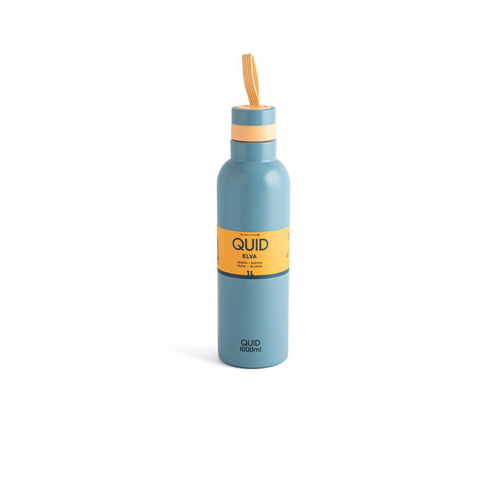 Quid Botella de Acero Inoxidable ELVA QD 1L Verde