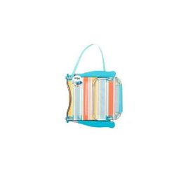 Color Baby Silla de Playa Plegable Aluminio 4 Posiciones con Cojín y Bolsillo Lateral