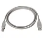 Aisens Cable USB 2.0 para Impresora Tipo A Macho a Tipo B Macho 1m Beige A101-0001