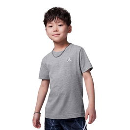 Camiseta de Manga Corta Infantil Jordan Jdb Jumpman Air Emb Gris L