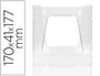 Archivo 2000 Portafolletos Mural Premium DIN A5 Vertical Transparente